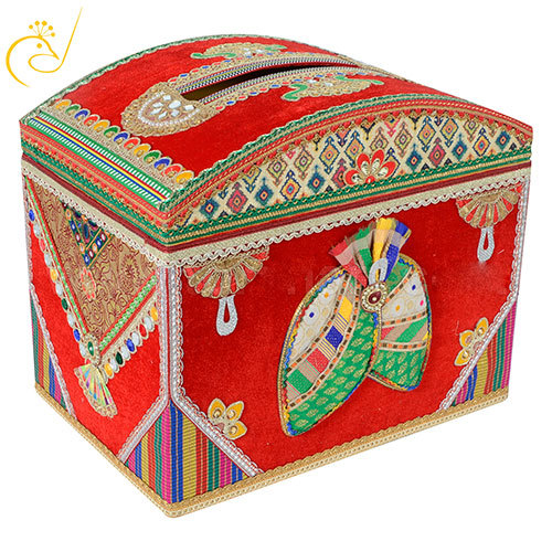 Multicolor Decorative Wedding Drop Box