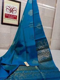 kanjivaram handloom silk saree with tissuse border