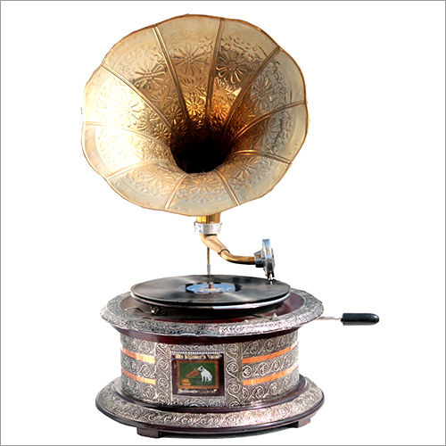 Antique Gramophone Record Player