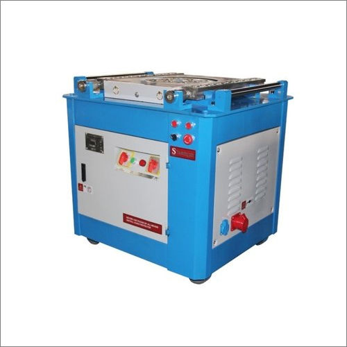 Blue 40 Mm Automatic Bar Bending Machine