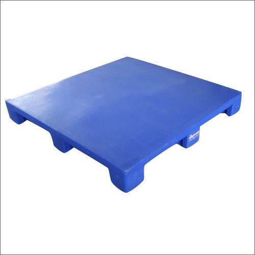 Blue Polyethylene Heavy Duty Roto Molded Plastic Pallet