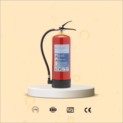 Powder Type Fire Extinguisher By SAFETY WORLD