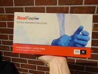 Real Touch nitrile gloves