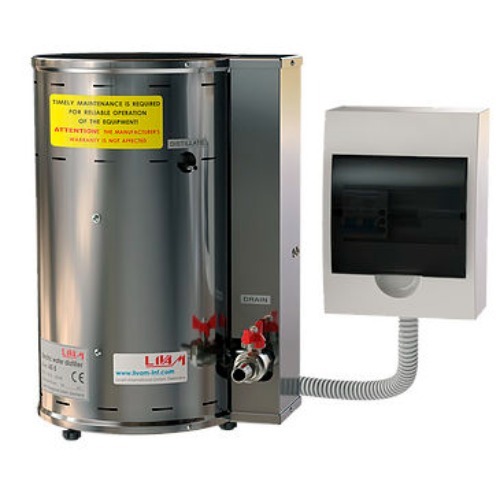 Stainless Steel Double Distillation Unit