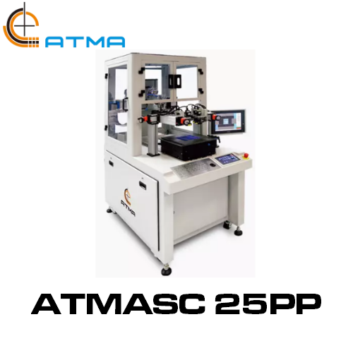 ATMA ATMASC 25PP CCD Green Energy Silicon Wafer Centered Registering Screen Printer