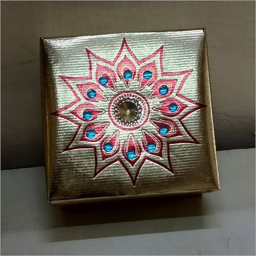 Single Laddu Golden Box