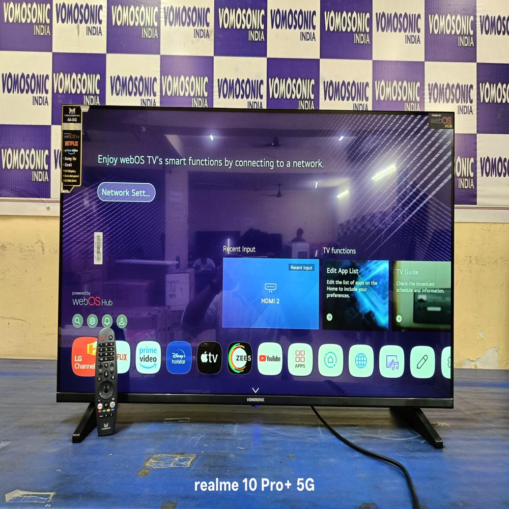 Vomosonic 43 Web Os 4K - Color: Black