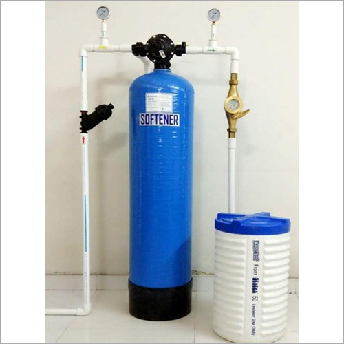 Semi-Automatic Blue Water Softener Plant