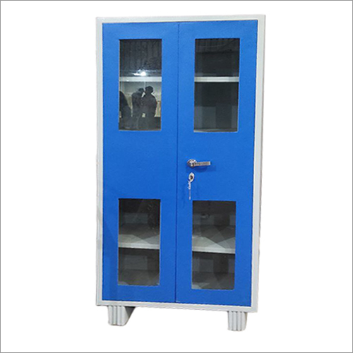 Machine Made Office  And Library Glass Door Almirah