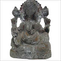 Indian Clear Crystal Gemstone Ganesh Ji Statues