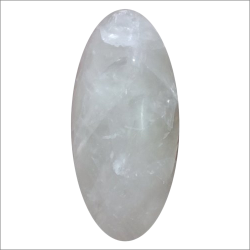 Natural Quartz Shiva Lingam Shivling Stone Size: 14 X 9 Inch