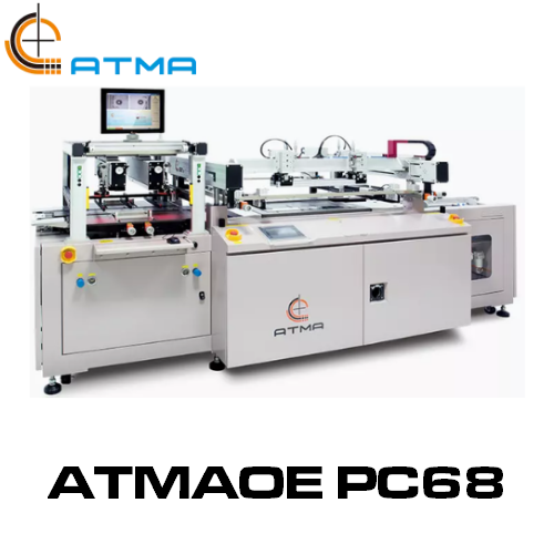 ATMA ATMAOE PC68 Fully Automatic CCD Registering PCB Screen Printer (Max Printing Area 600x800 mm)