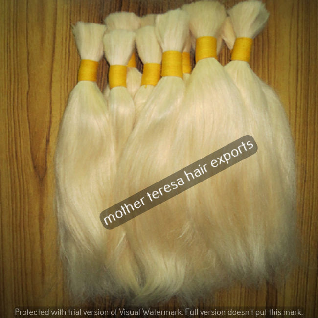 New Beauty Indian Blonde Weft Human Hair Extensions