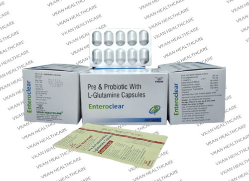 Pre Probiotic With L-Glutamine Capsule - Drug Type: Medicine Raw Materials