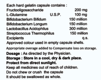 Pre Probiotic with L-Glutamine Capsule