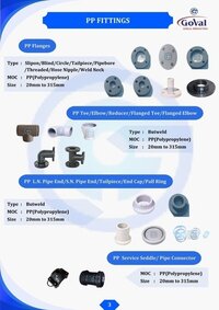 PP PIPE FITTINGS