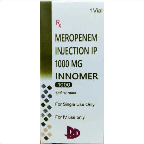 Meropenem Injection IP 1000 MG