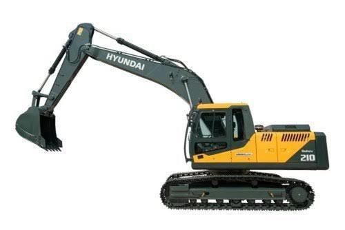 hyundai crawler excavator