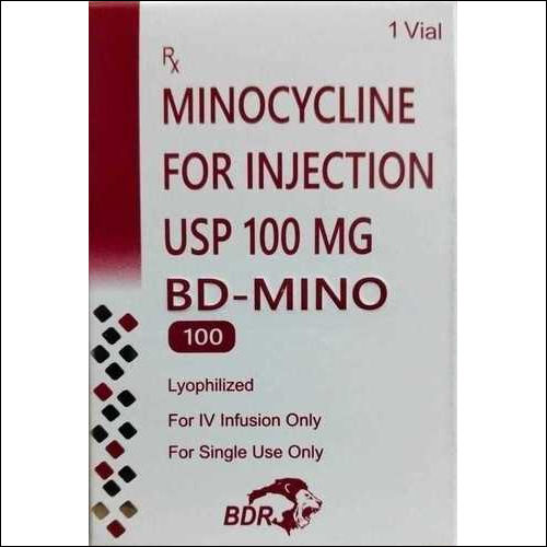 100 mg Minocycline for Injection USP