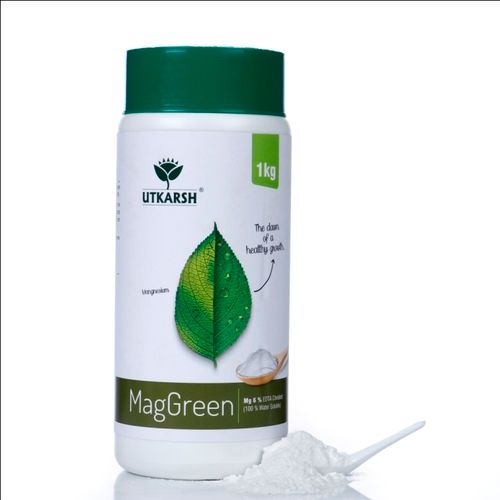 Utkarsh MagGreen Magnesium Mg 6% EDTA Chelated (100 % Water Soluble Foilar Spray) EDTA Chelated Fertilizers