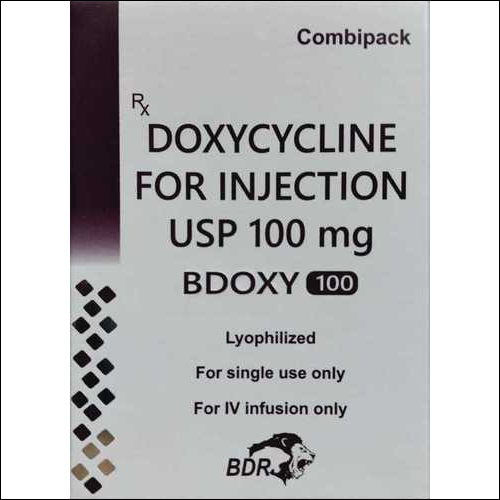 Doxycycline for Injection USP 100mg