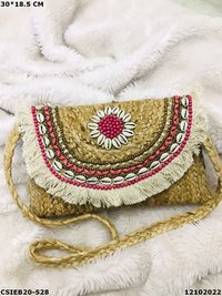 Designer handmade sling jute cotton handloom bag