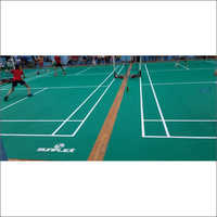 PVC Badminton Indoor  Court Flooring
