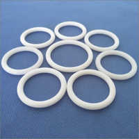 Round Ptfe O Rings - 2 Inch Diameter, White Color | Hardness 58 Hrc, Corrosion Protection, Ideal For Sealing In Industrial Applications