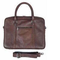 Leather Choco Satchel Nt - 924