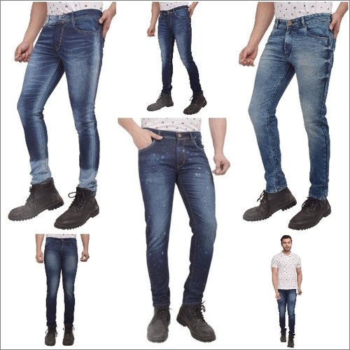 Mens Regular Fit Denim Jeans