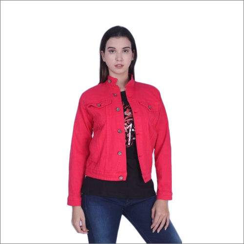 Ladies Full Sleeves Denim Jacket