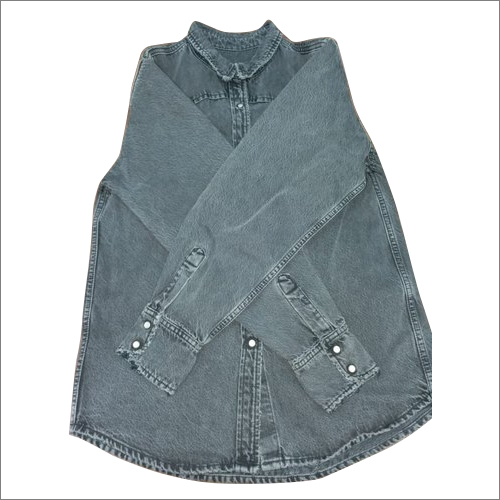 Ladies Full Sleeves Denim Shirt Chest Size: Customized