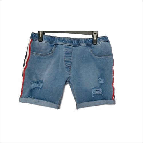 Ladies Denim Washing Shorts