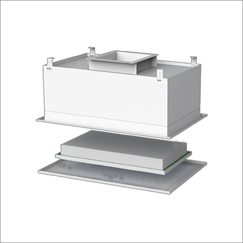 Stainless Steel Horizontal Hepa Terminal Filter Box