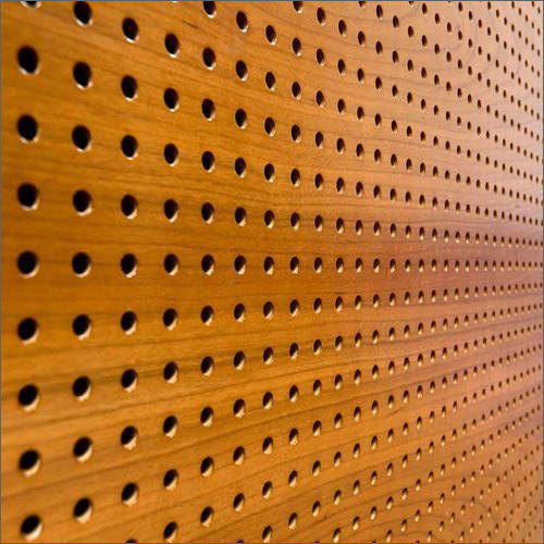 Perforated Wooden Acoustical Panel