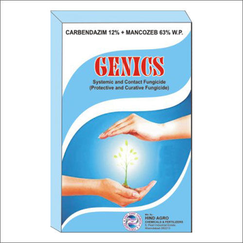 Genics Carbendazim 12% and Mancozeb 63% WP Fungicide