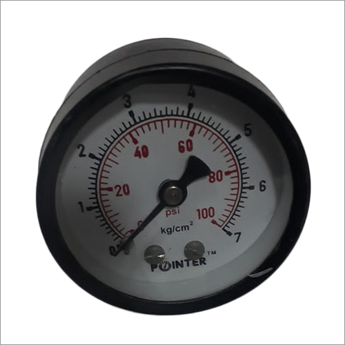 Utility Pressure Gauge - Metal, Various Sizes Available | High Accuracy, Industrial Grade Design for Industrial Applications
