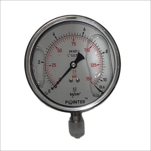 Analog Pressure Gauge Accuracy: High  %