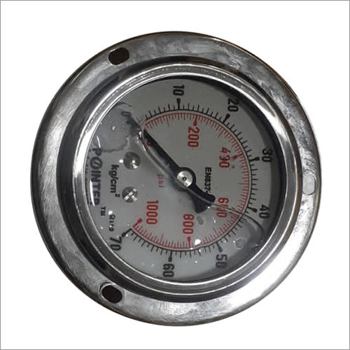 Complete SS With Glycerine Fild Pressure Gauge