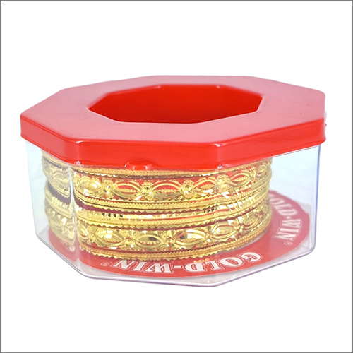 Round Gold Plated Bangles