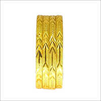 5540-GW-04 Gold Plated CNC Bangles