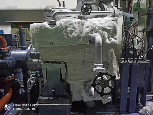 Reusable Steam Turbine Insulation Cover