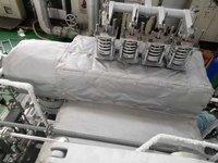 Re-usable Steam Turbine  insulation