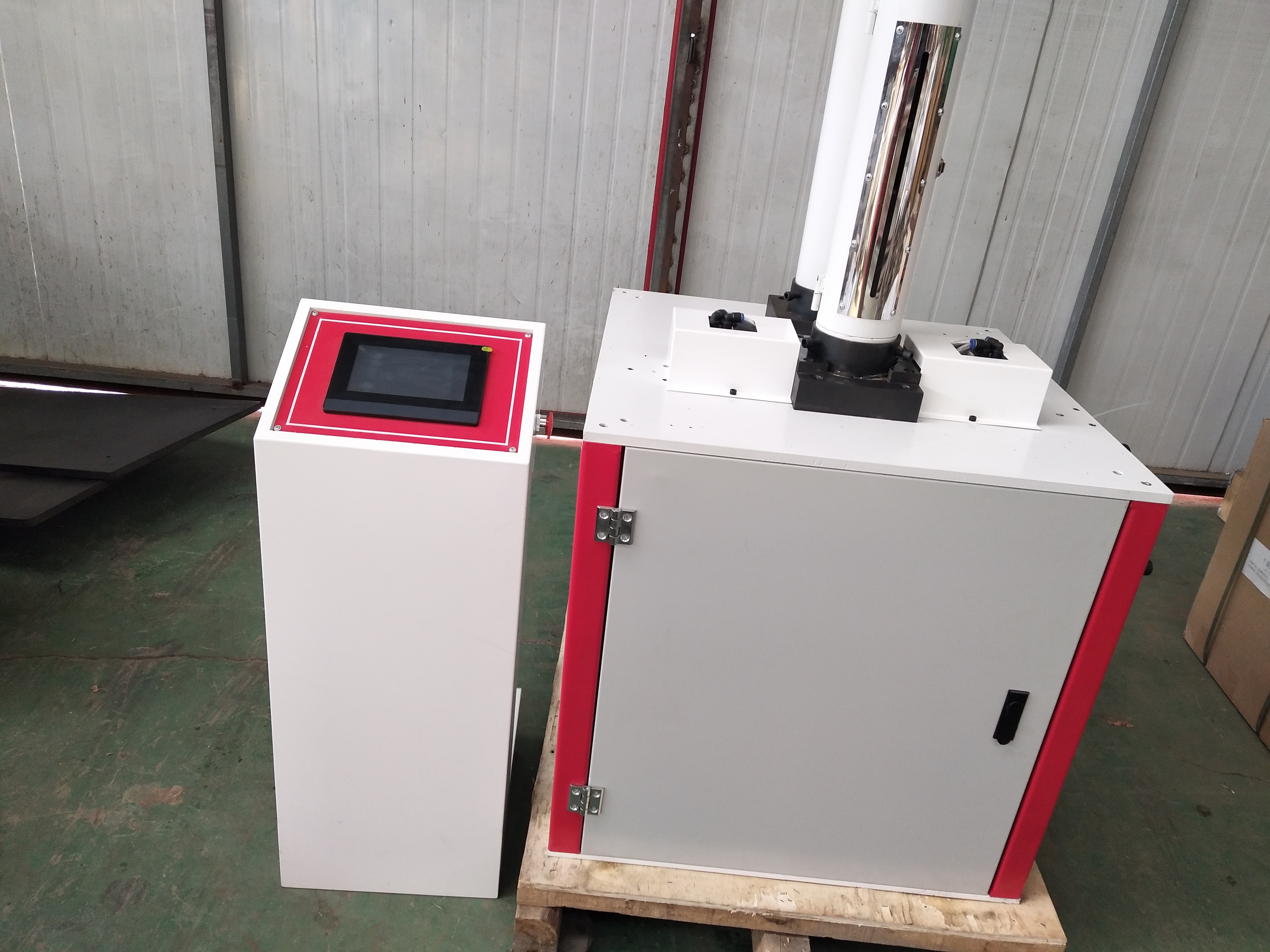 Automatical Plastic Testing Machine / Pipe Drop Weight Impact Test Equipment