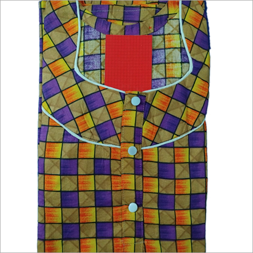 Check Printed Nighty