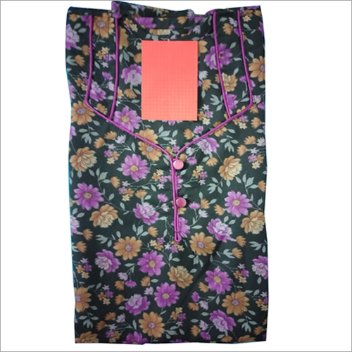 Flower Printed Nighty
