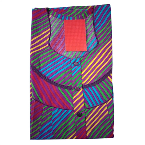 Ladies Multicolor Nighty