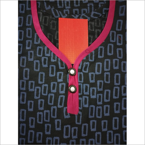 Ladies Black Color Nighty