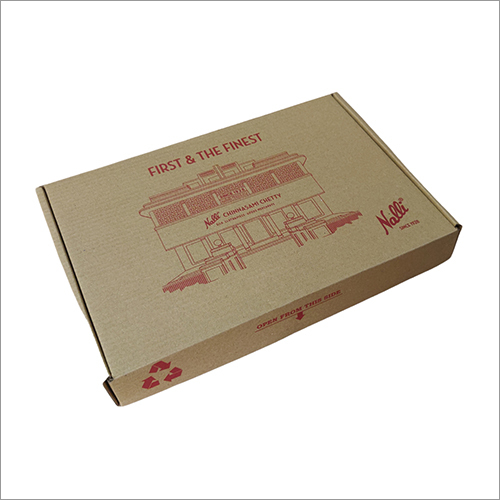 Brown Garment Packaging Box
