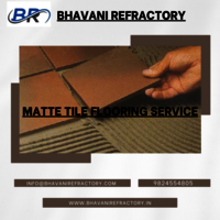 Matte Tile Flooring Service - Matte Finish, All Sizes Available | Anti-skidding, Polished Surface Treatment For Industrial Applications